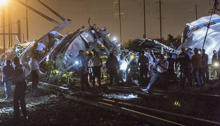 Accidente de tren en Filadelfia