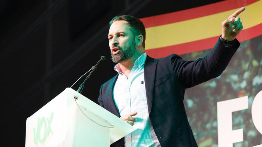 Mitin de Abascal en València