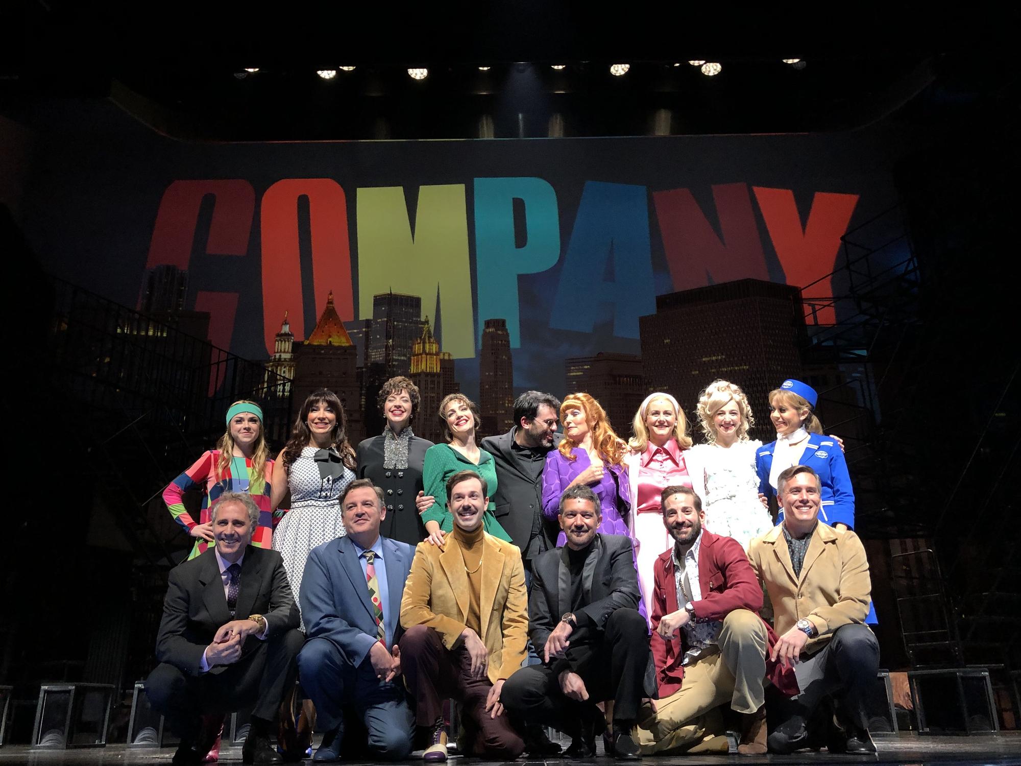 Antonio Banderas presenta el musical 'Company' en el Teatro Soho