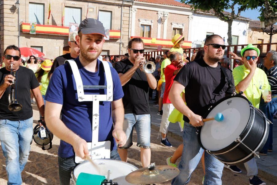 Las peñas inician las fiestas en Fuentesaúco