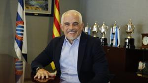 Alan Pace, en las oficinas del RCDE Stadium.