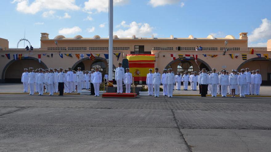 El Almirante de la Flota visita el Mando Naval de Canarias