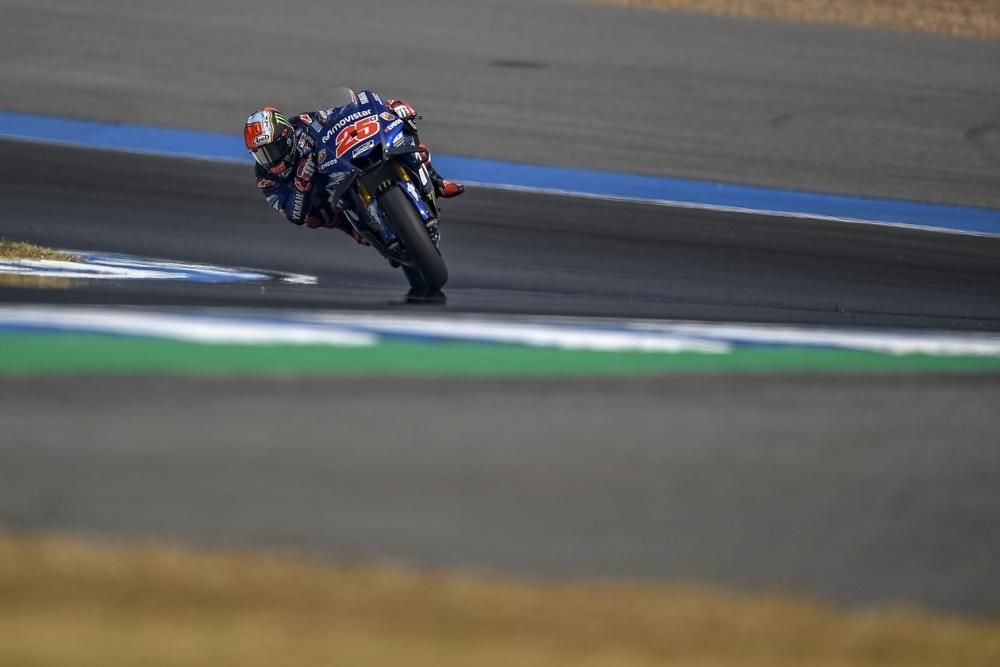 El piloto español de MotoGP Maverick Viñales