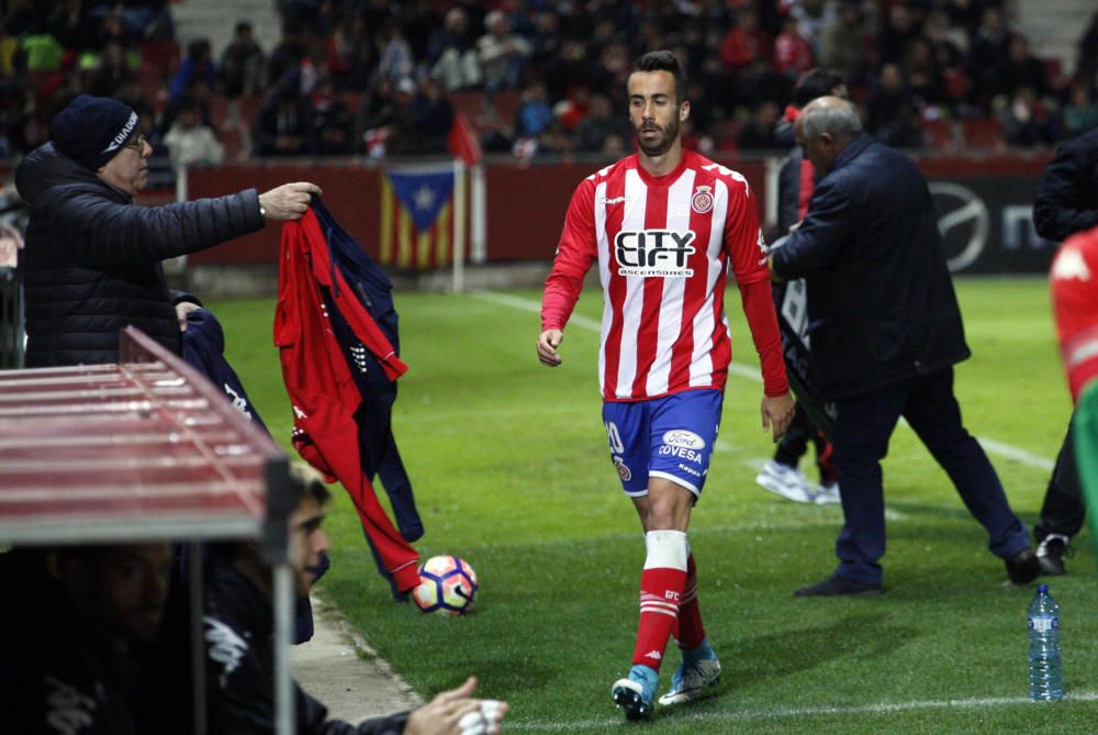 Les imatges del Girona - Rayo (1-3)