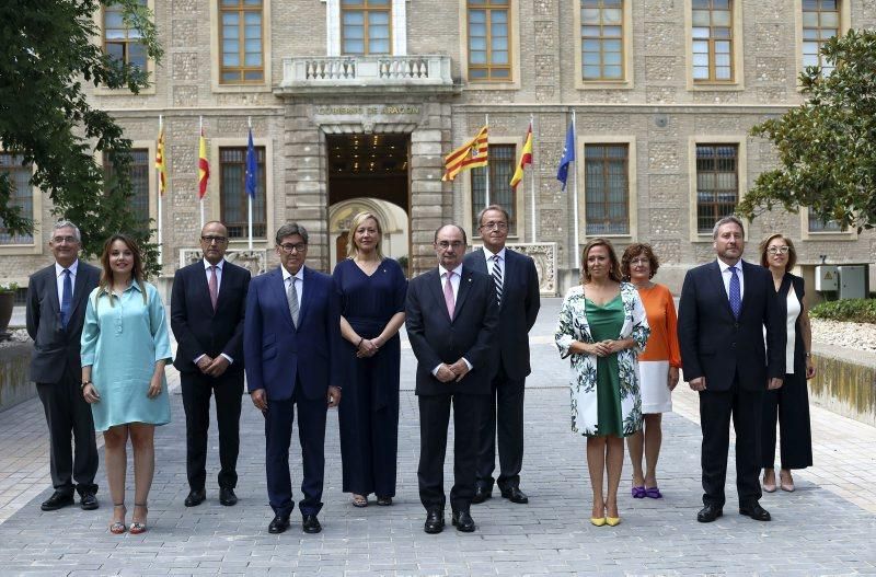 Toma de posesión de las consejeras y consejeros del Gobierno de Aragón