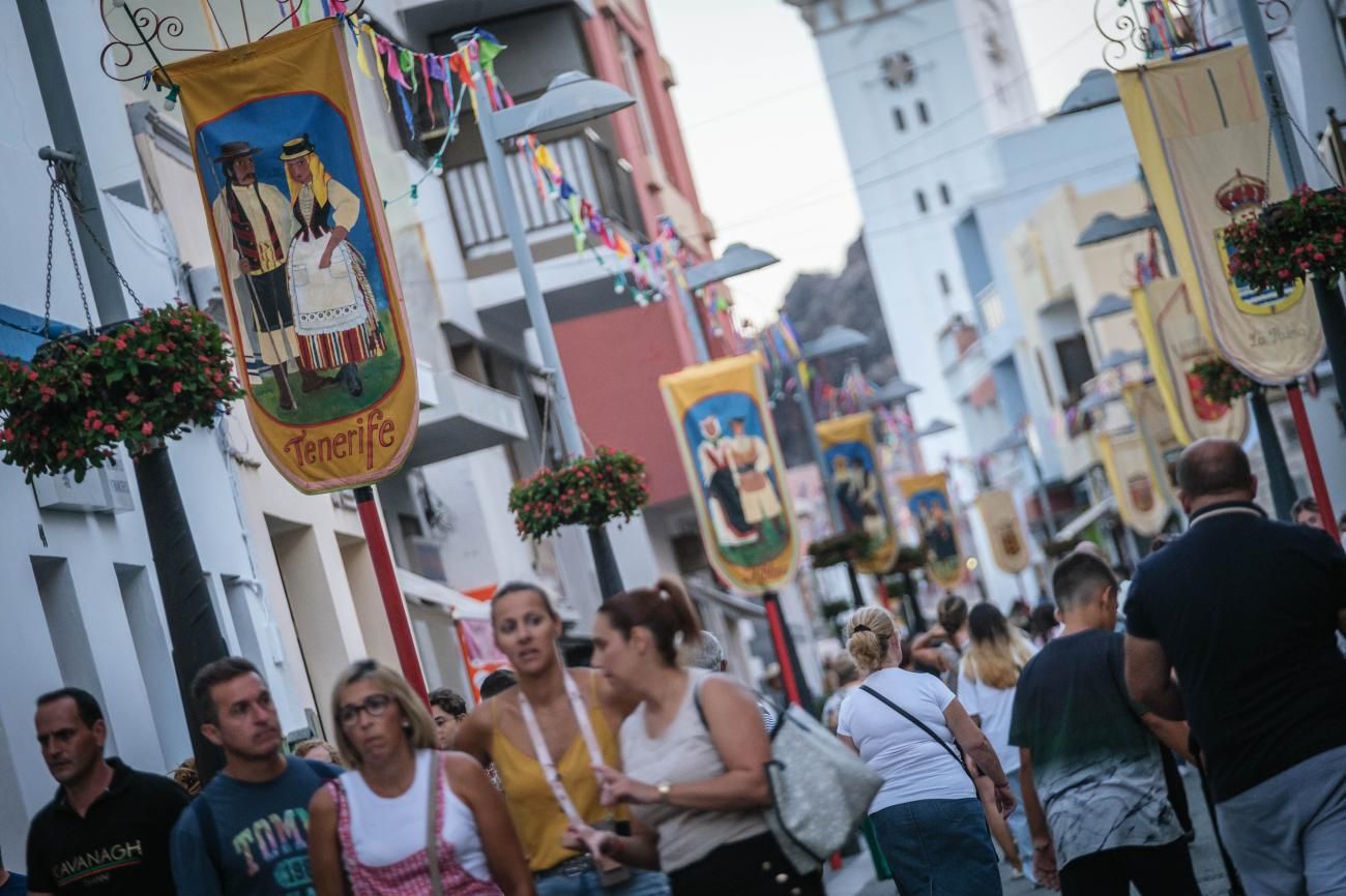 Ambiente en Candelaria entes de la celebración del Día de la Patrona de Canarias