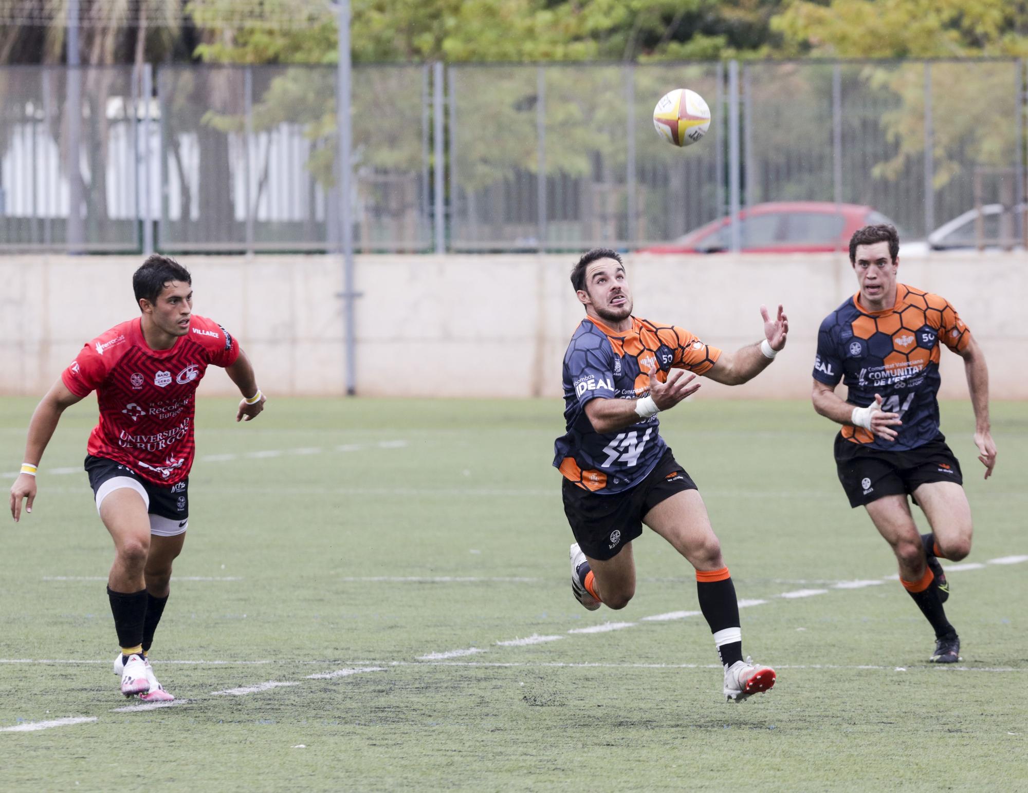 Primera victoria de Les Abelles en División de Honor de rugby 2021-2022 ante Burgos