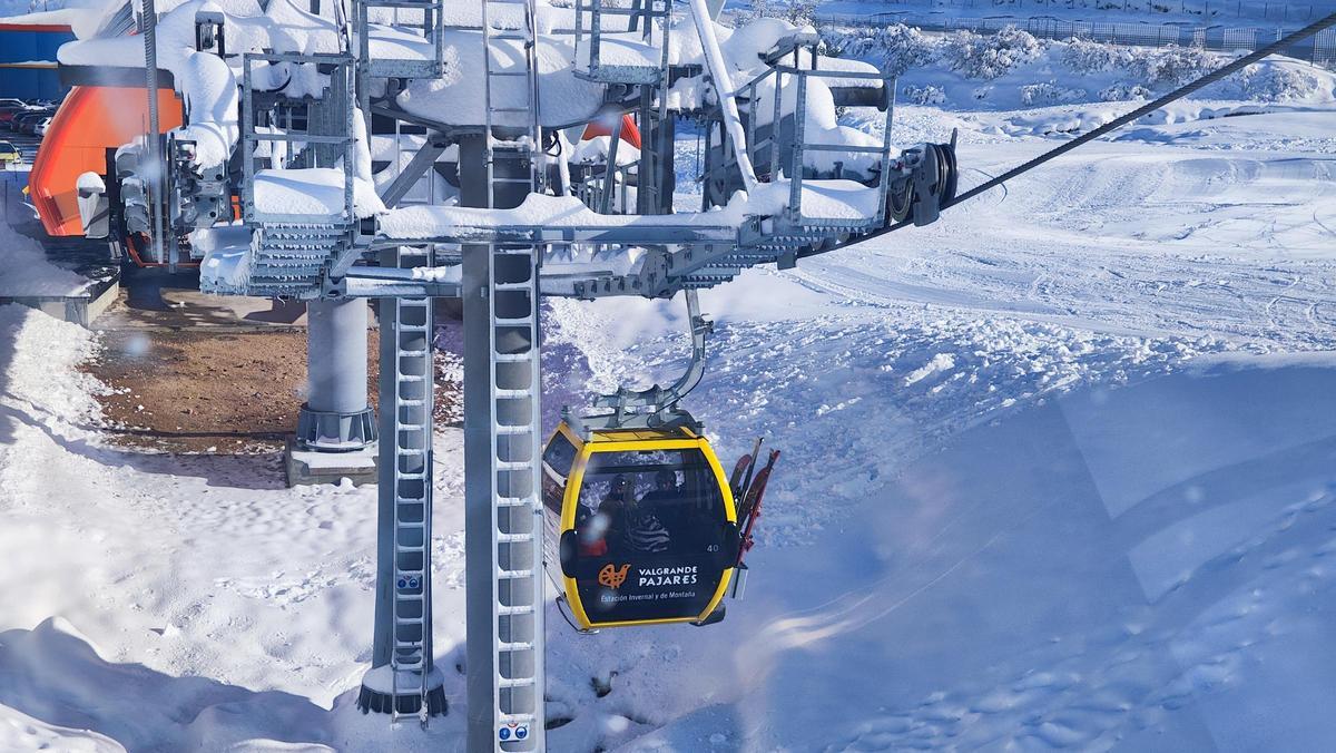 La telecabina de Pajares.