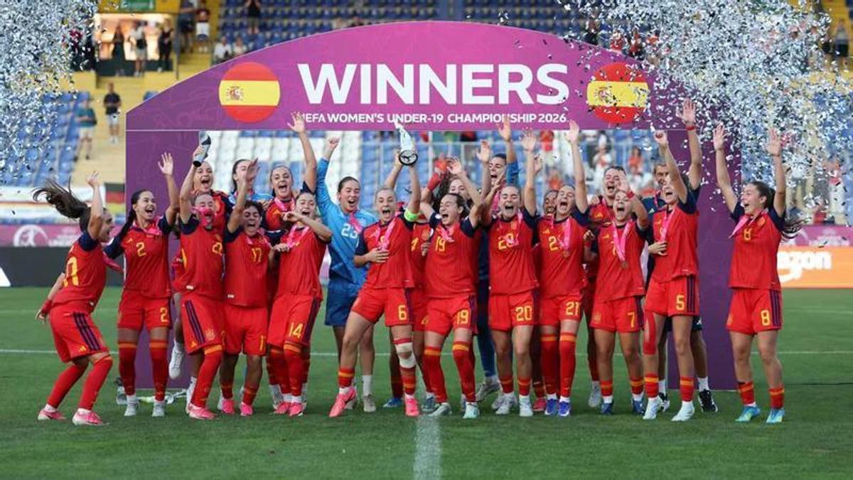 España batió a Alemania