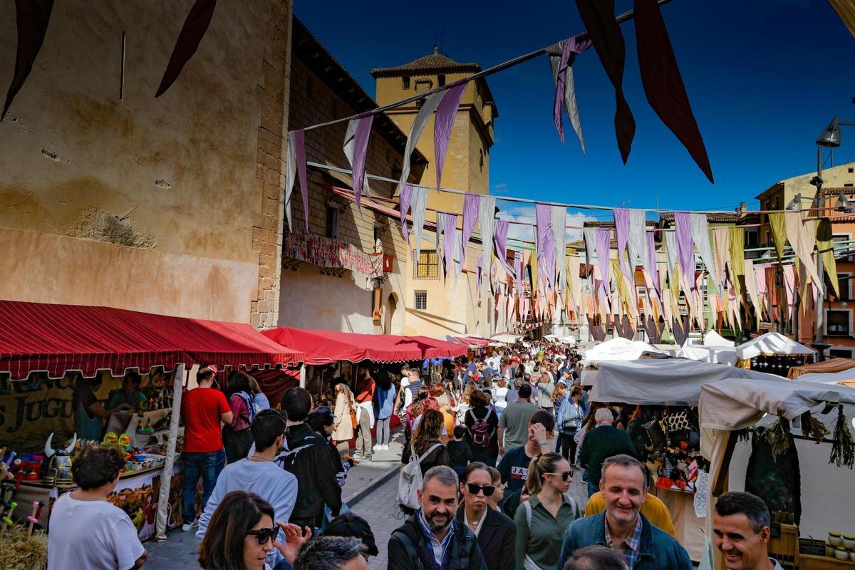 Atmosphere of the Tots Sants Fair this past weekend.