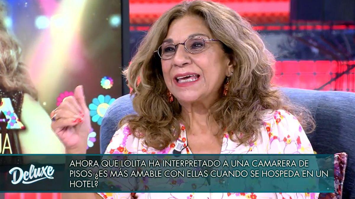 Lolita promociona 'Tu cara me suena' en el 'Deluxe' y avanza cuándo empiezan sus grabaciones.