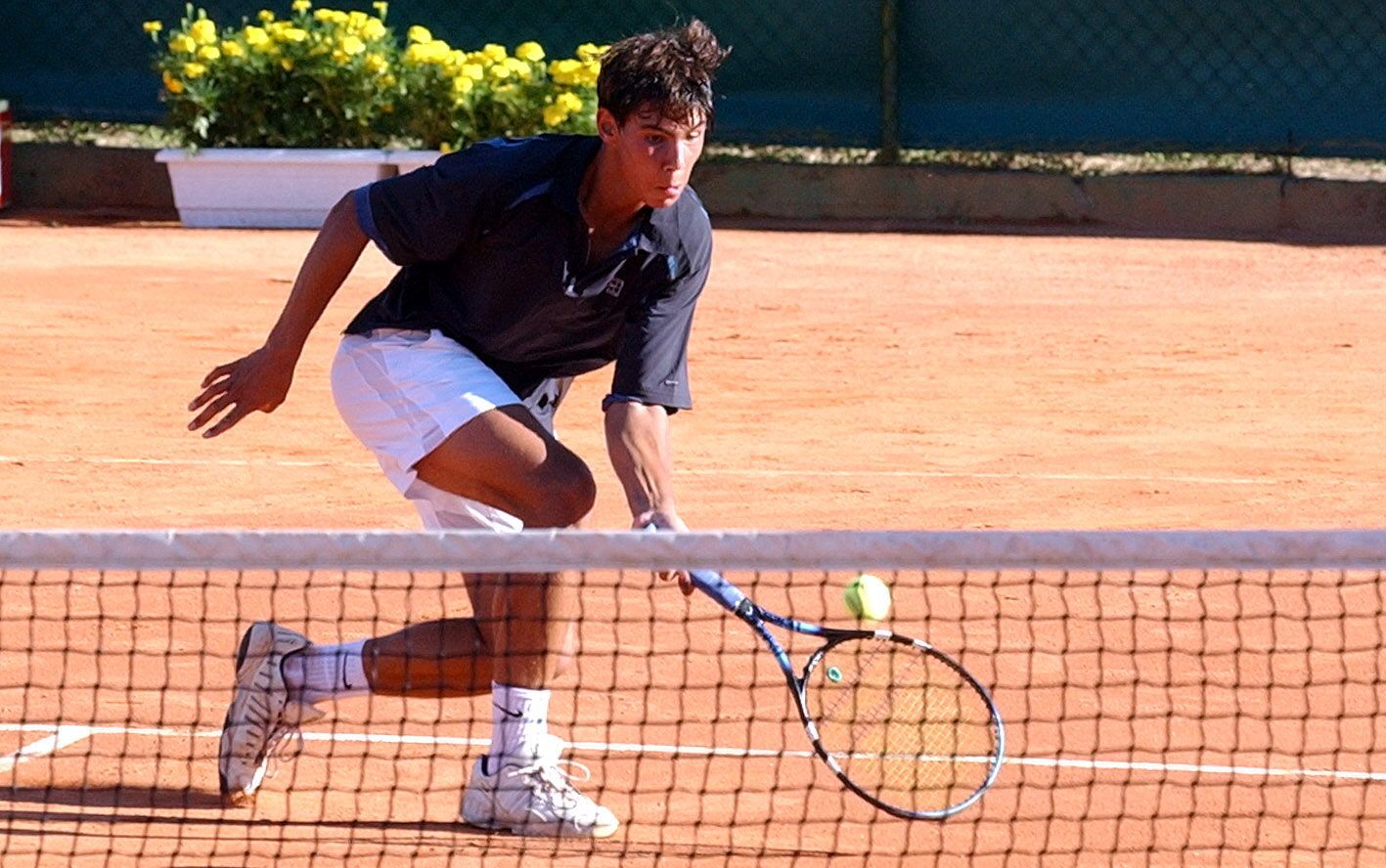 Cuando Rafa Nadal compitió en Coruxo con 16 años