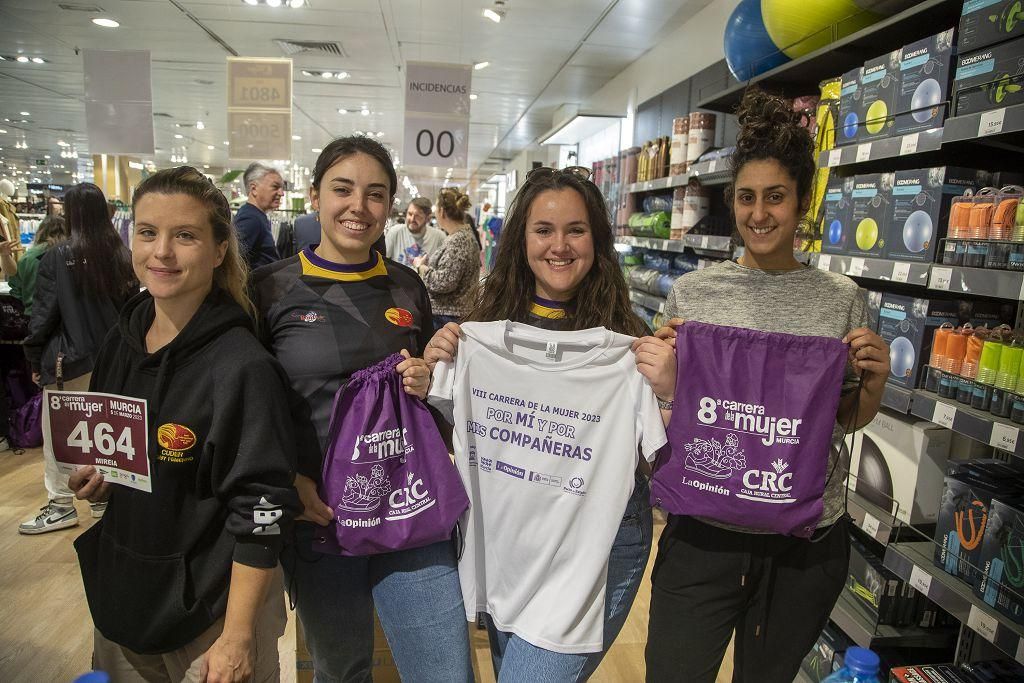 Entrega de dorsales para la Carrera e la Mujer este sábado