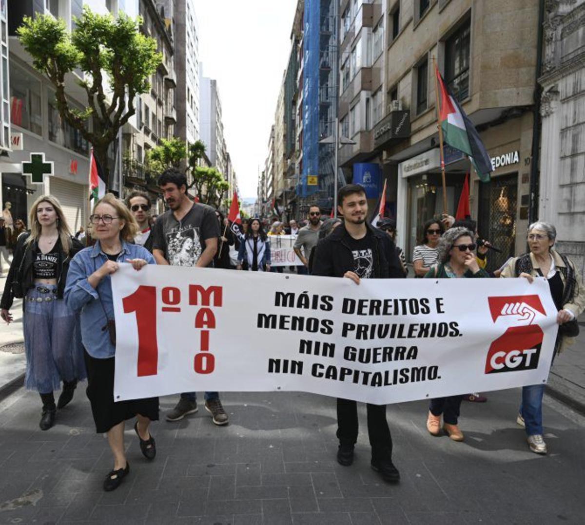 Participantes en la convocatoria de CGT. | R.V.