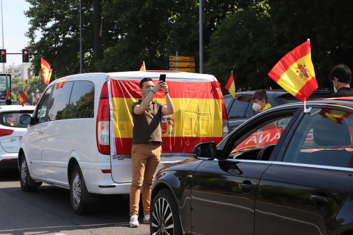 Manifestación de Vox en Córdoba contra la gestión del Gobierno