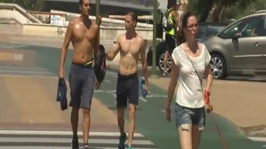 Llega el calor veraniego con temperaturas que rozan los 40 grados