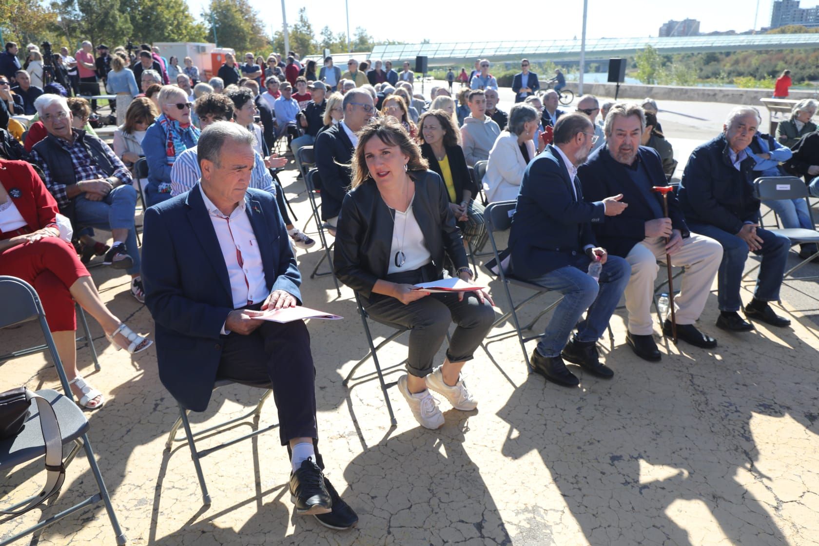 Presentación de Lola Ranera como candidata a la alcaldía de Zaragoza.