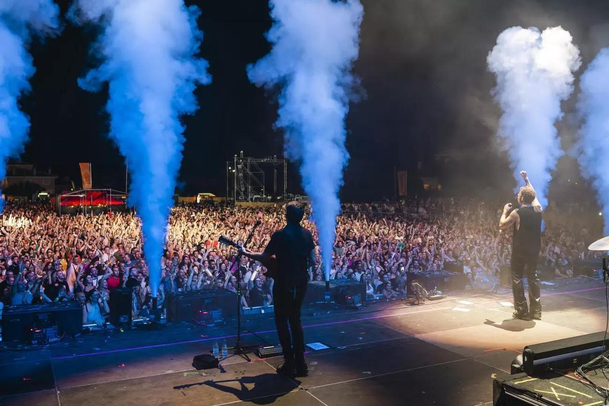 Un momento del festival Tardeada