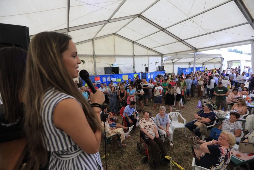 Subasta del ramo y corderada de las fiestas de Santullano de Las Regueras