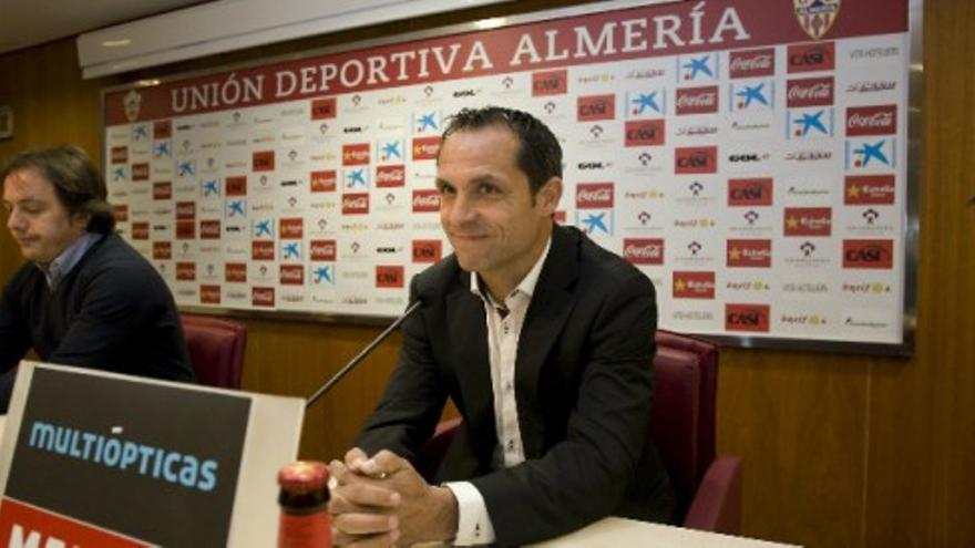 Sergi Barjuán, nuevo entrenador del Almería