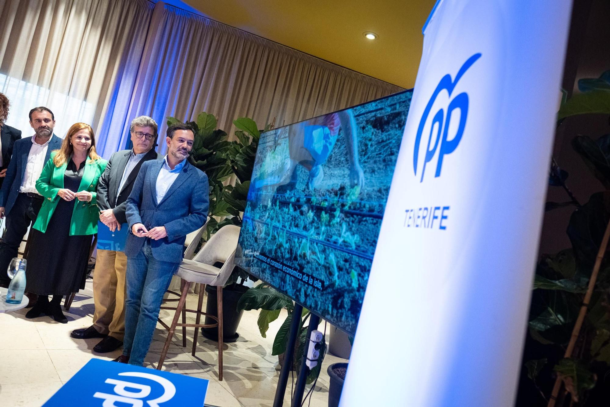 El Partido Popular presenta las líneas estratégicas del presupuesto del Cabildo de Tenerife.