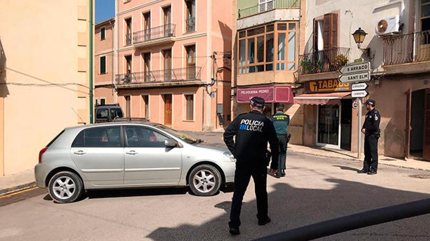 Operación antidroga en Andratx