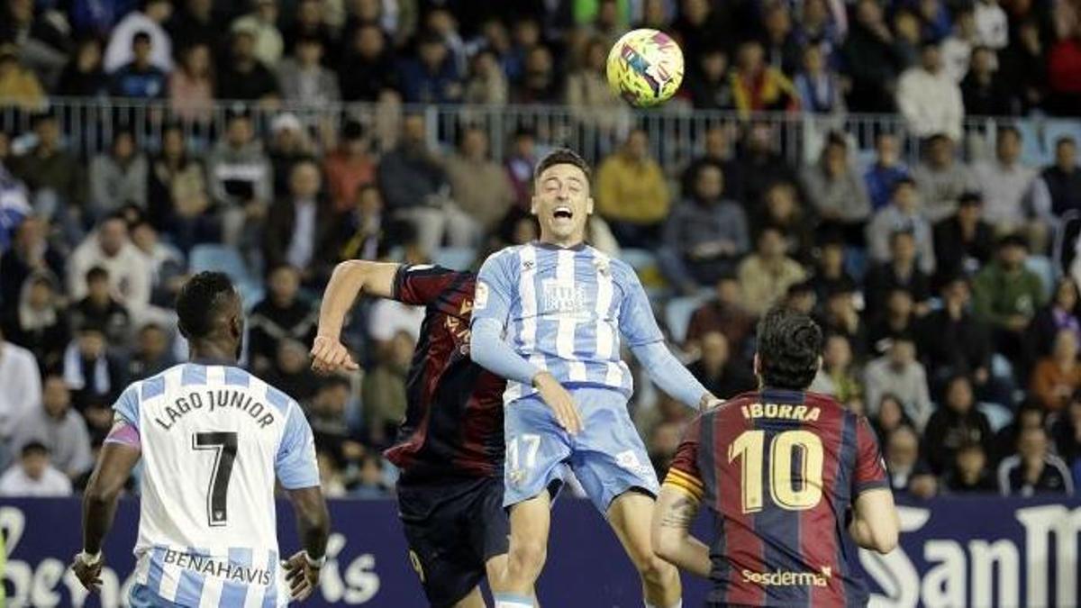 El Málaga CF no pudo pasar del empate este pasado viernes.