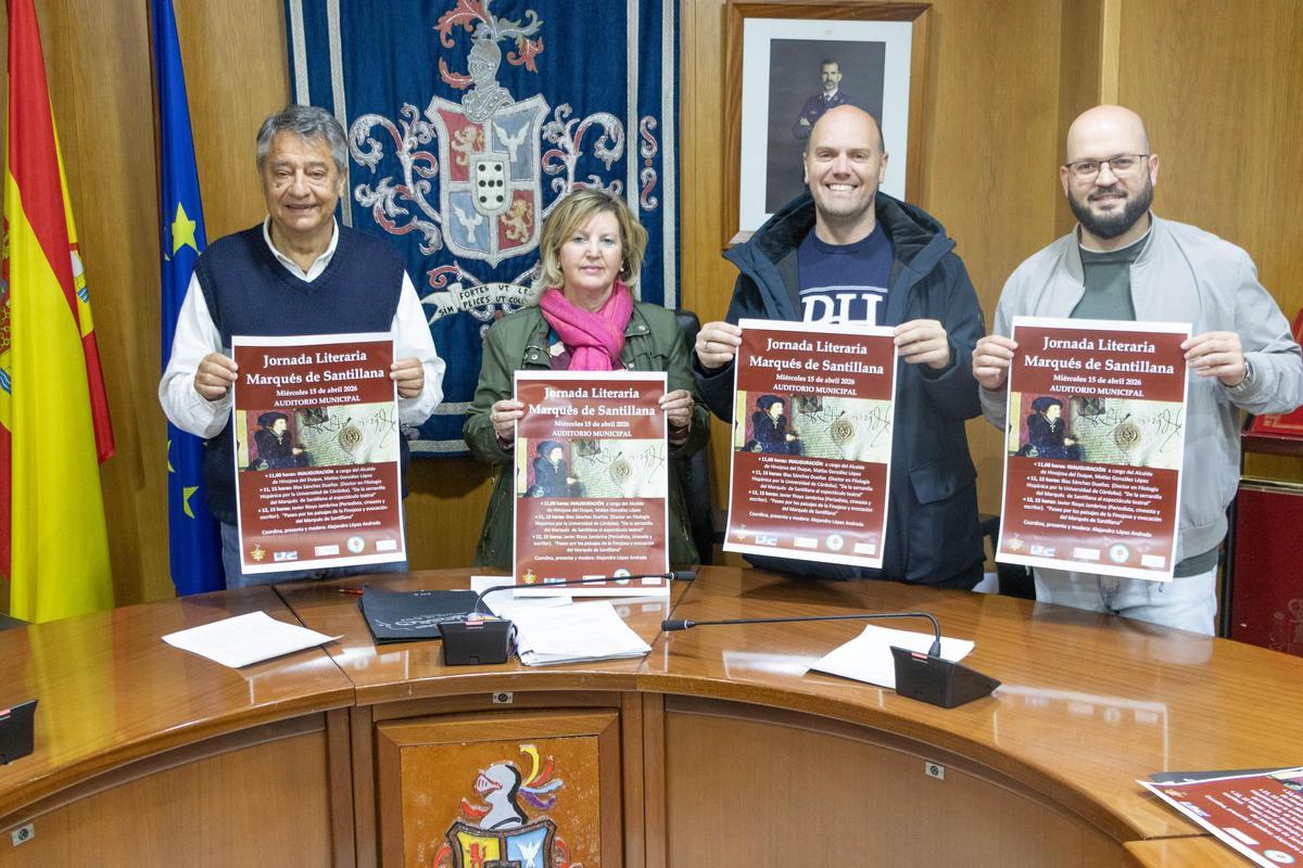 Presentación de las jornadas literarias.