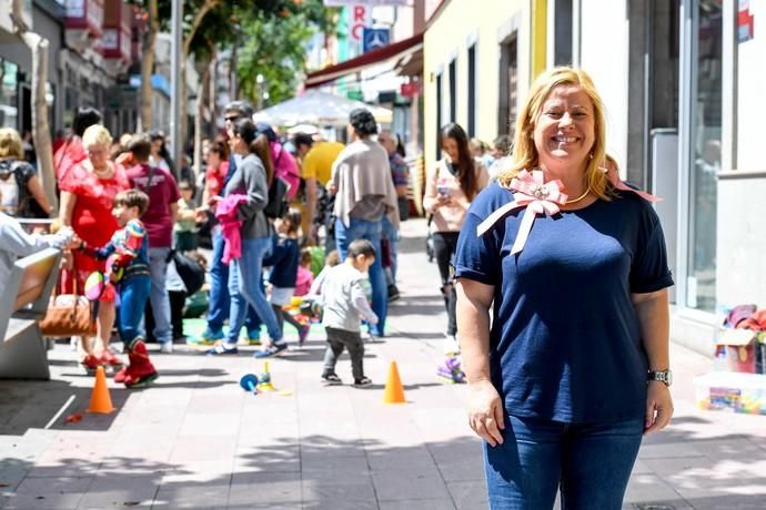 TELDE. SAN GREGORIO. TELDE. Telde cambia la hora. En la zona comercial abierta de San Gregorio se celebra el cambio de hora con diversas actividades. Hay ludoparque gigante, tiro con arco para niños, feria de artesanía, karts, entre otros.  | 30/03/2019 | Fotógrafo: Juan Carlos Castro