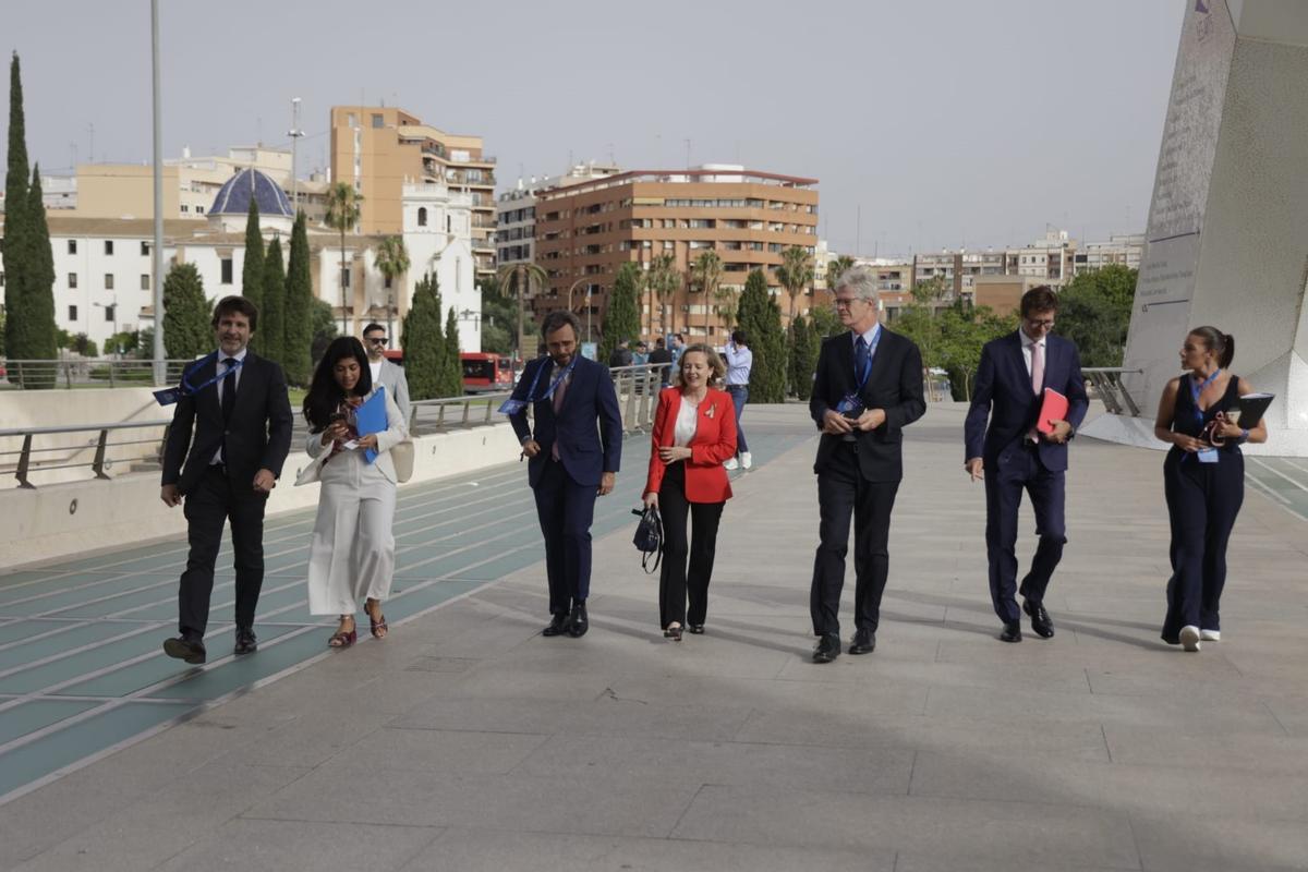 Ambiente en la segunda jornada del Foro del Mediterráneo