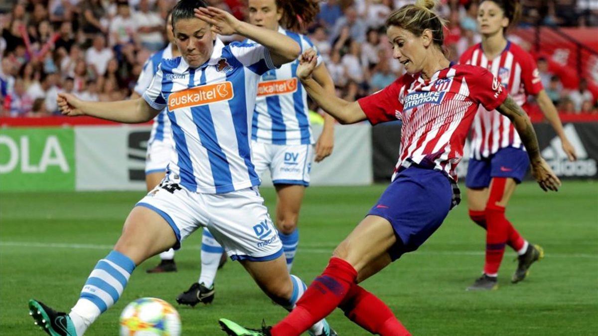 Real Sociedad y Atlético disputaron la final de la Copa de la Reina