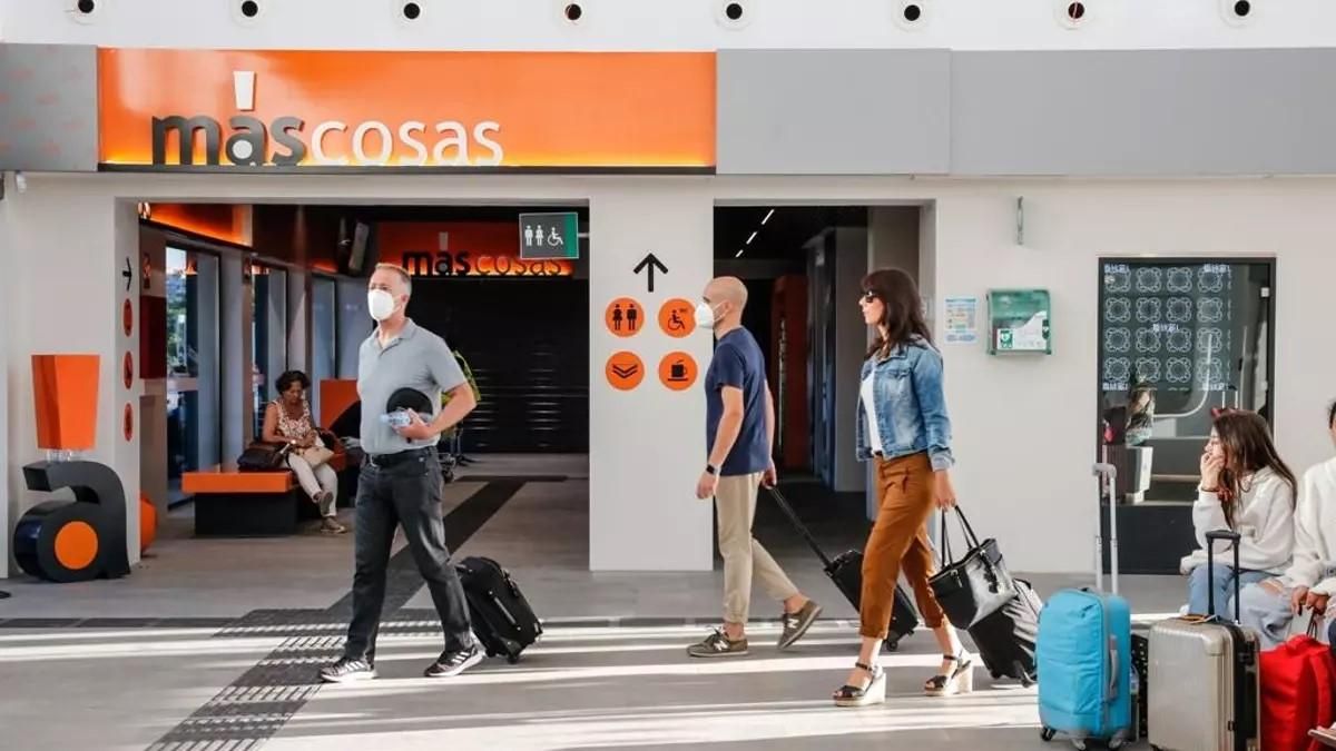 Una imagen de la nueva cafetería de la estación de tren de Cáceres.