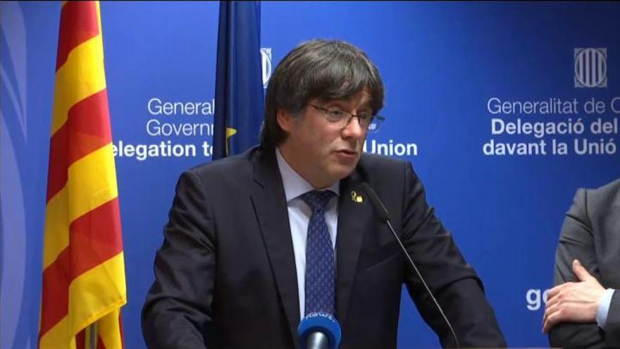 Carles Puigdemont reclama el archivo de la causa abierta contra él en España