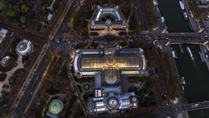 Vista aérea del Grand Palais