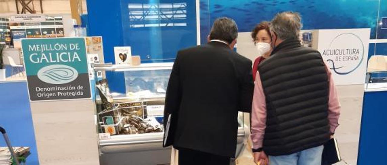 La promoción de Mexillón de Galicia en Conxemar.