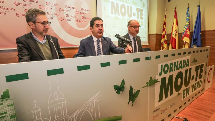 Inauguración de la jornada «Mou-te en verd».