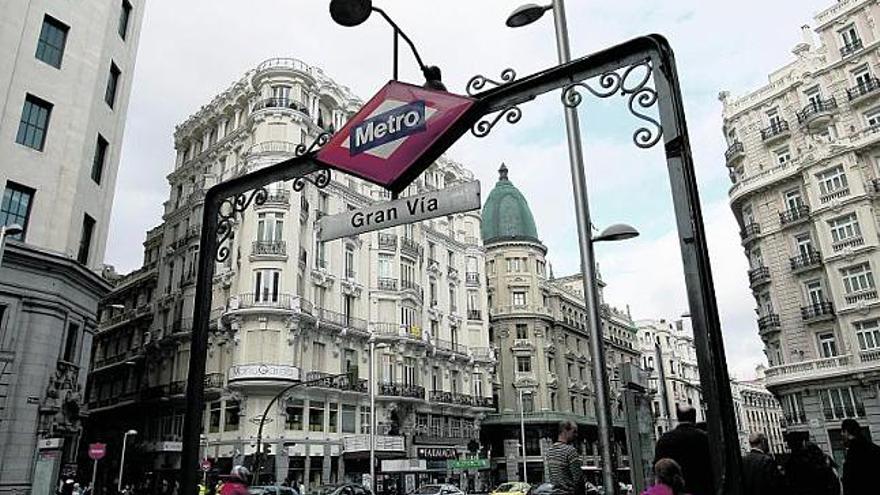 La Gran Vía madrileña.