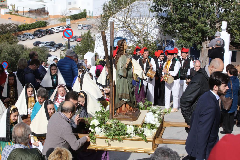 Santa Eulària celebra su día grande