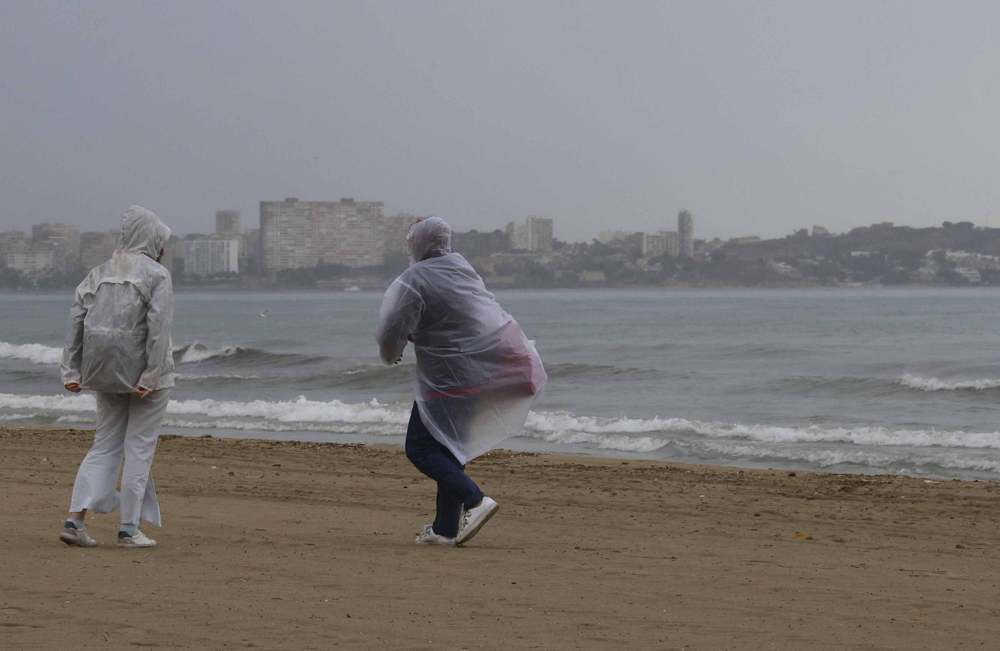 La DANA deja fuertes lluvias en Alicante