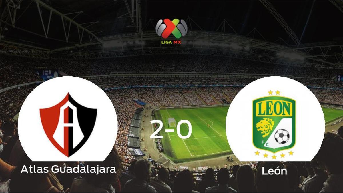 El Atlas Guadalajara consigue la victoria en casa frente al León (2-0)