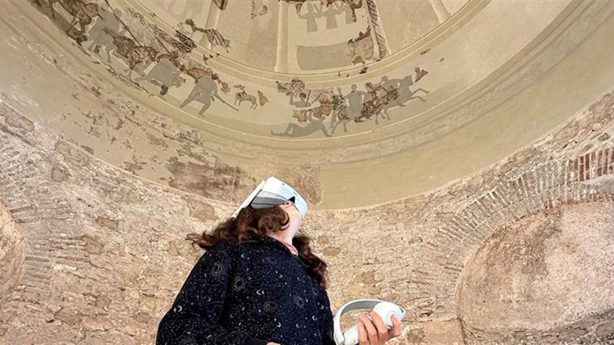 Un mosaico romano que cobra vida