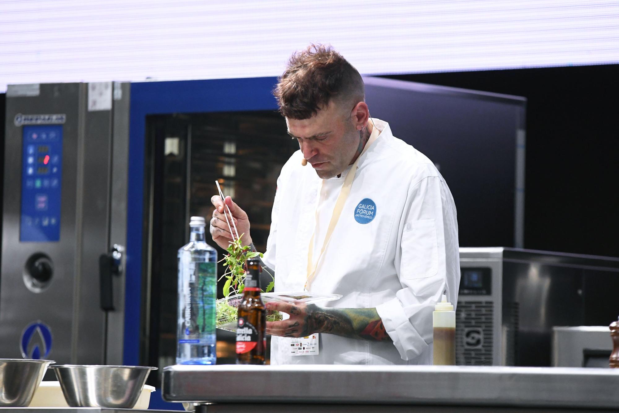 El coruñés Moncho Méndez, Cocinero Gallego 2022 en el Fórum Gastronómico