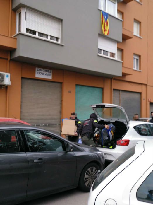 Dispositiu antidroga dels Mossos a la demarcació de Girona