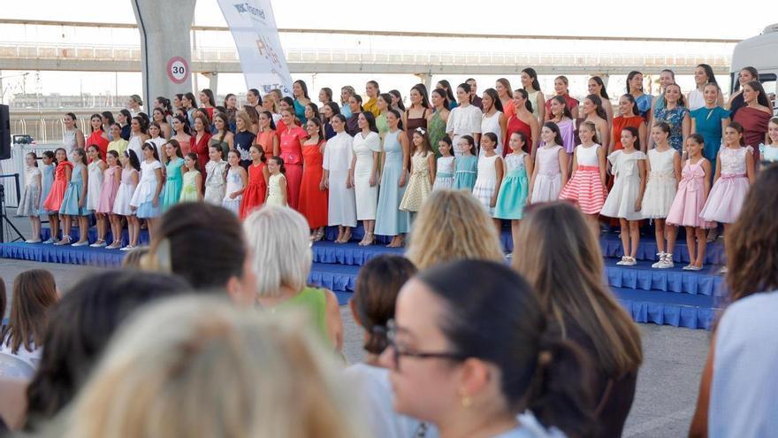 El puerto de València acoge el acto de presentación de las candidatas a Fallera Mayor