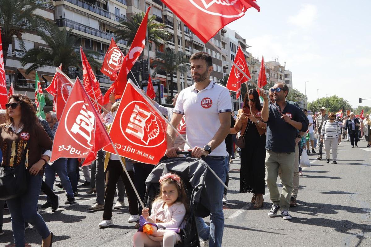 La manifestación del Primero de Mayo, en imágenes