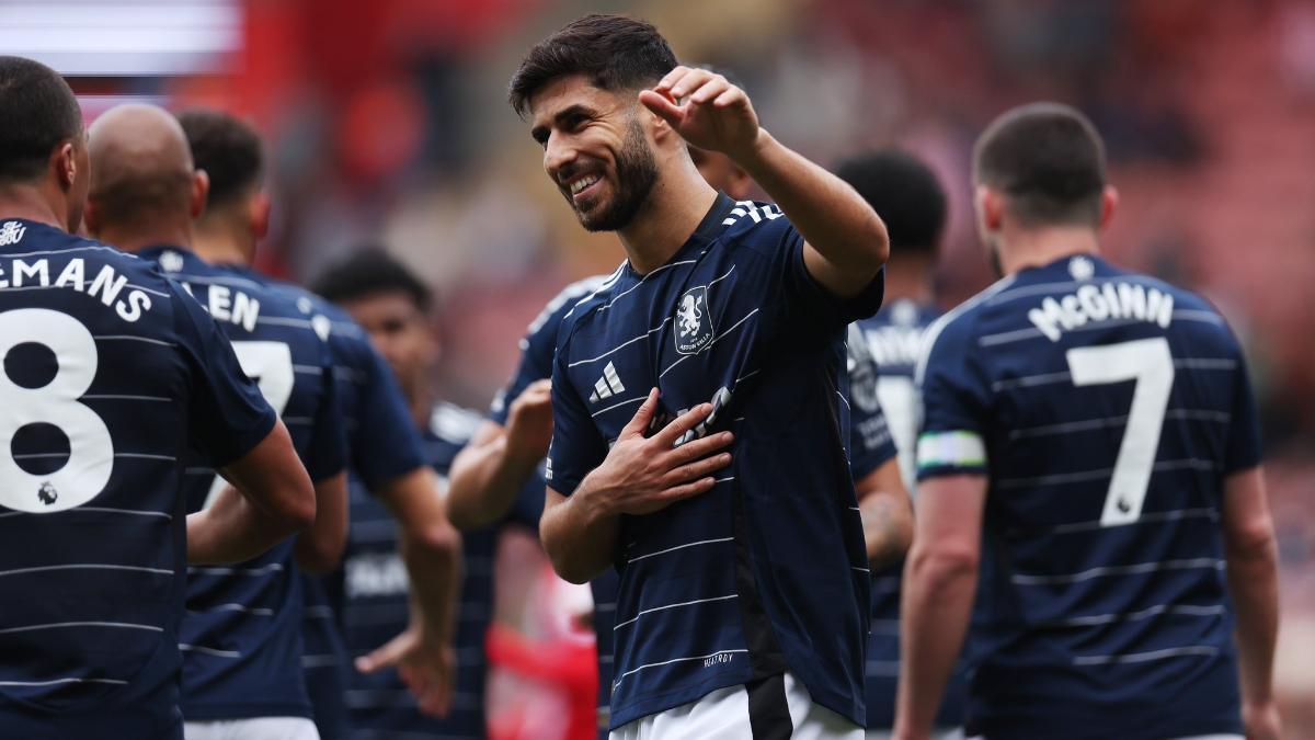 Asensio, futbolista del Aston Villa