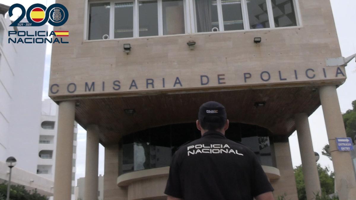 La comisaría de la Policía Nacional de la Playa de Palma.