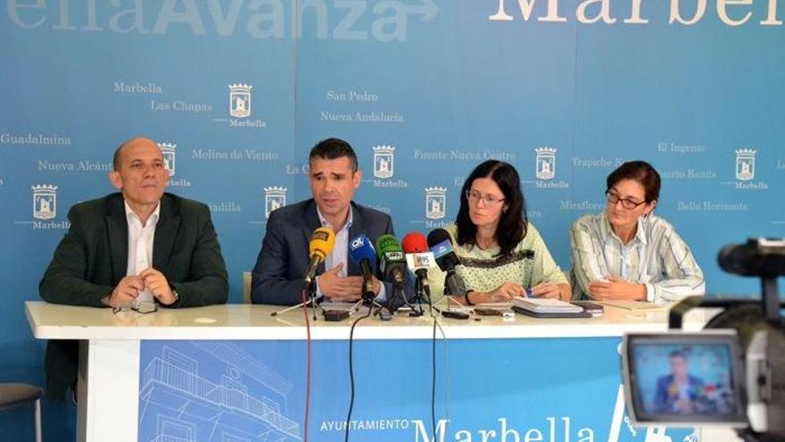 Manuel Osorio, José Bernal, Isabel Pérez y María Victoria Mendiola.