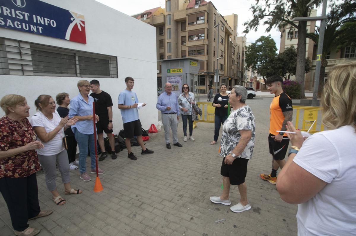 Actividad intergeneracional en la Semana del Mayor de Sagunt