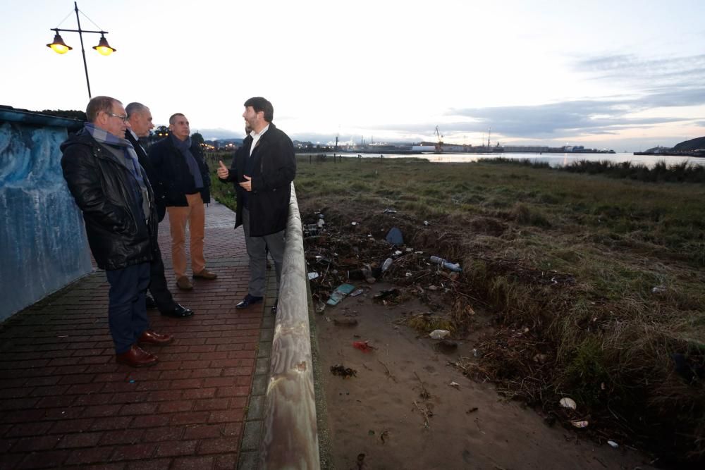 Visita del viceconsejero de Medio Ambiente en Zelu